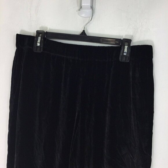 Tommy Bahama Velvet Sands Silk Blend Pants Womens Black Size Medium NWT - Picture 2 of 9